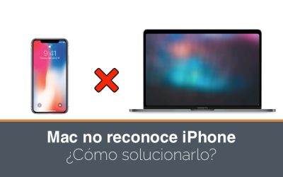 Mi Mac no reconoce el iPhone al conectarlo por USB. ¿Como solucionarlo?